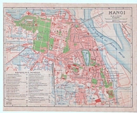 Map of Hanoi Vietnam